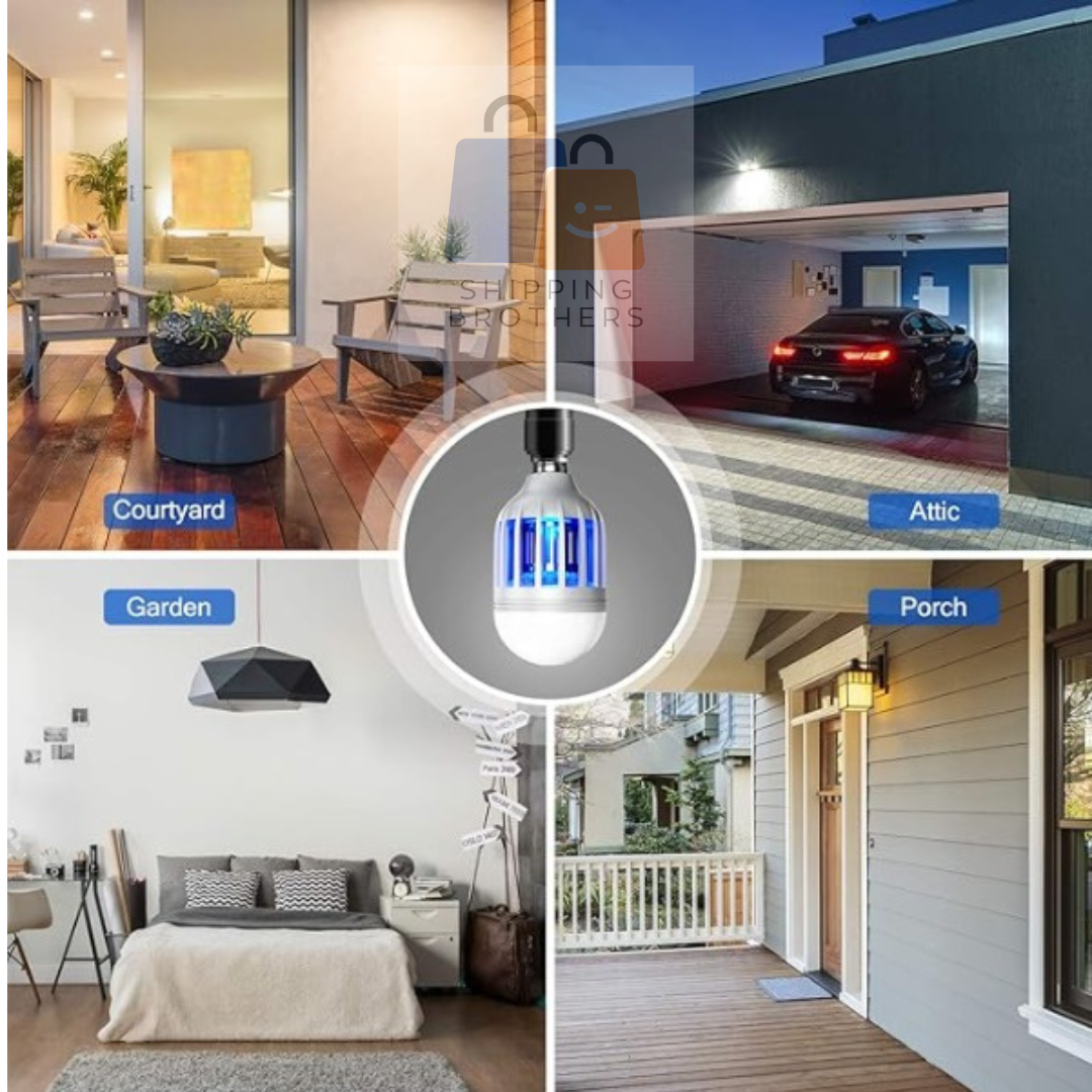 BOMBILLO LED UV ANTI-MOSQUITOS ® - ENVIO GRATIS