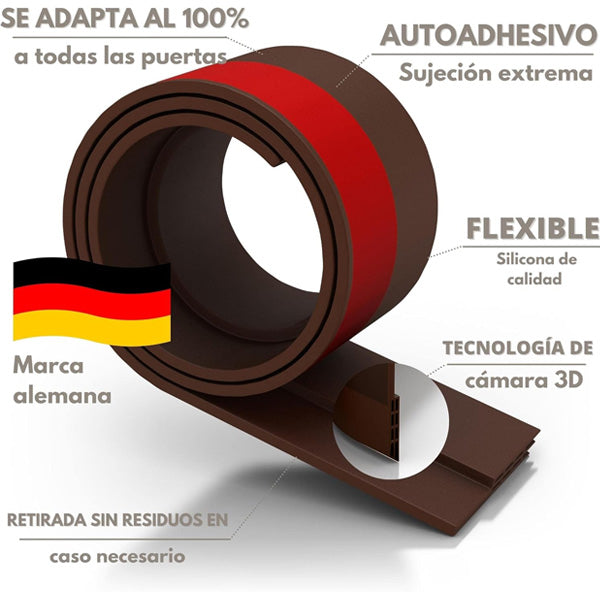 UltraSeal™ Protección total para tu puerta (1 METRO DE LARGO) - ENVÍO GRATIS