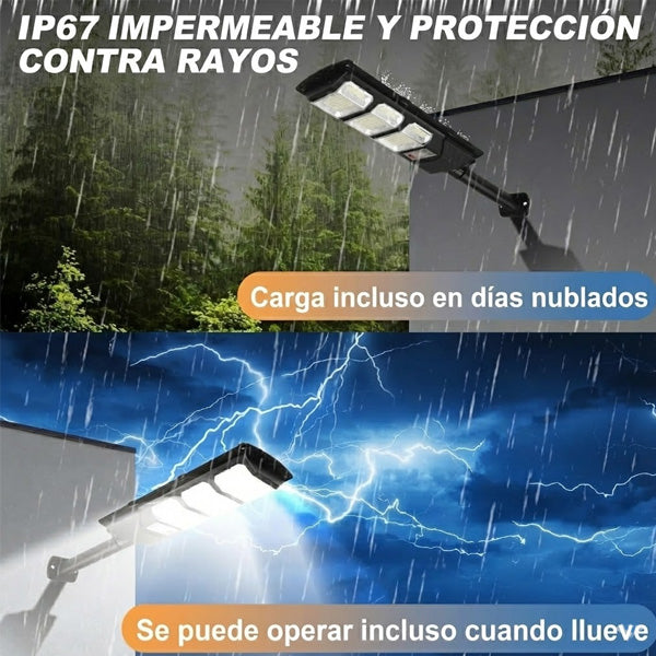 Lámpara LED solar 200w - ENVÍO GRATIS