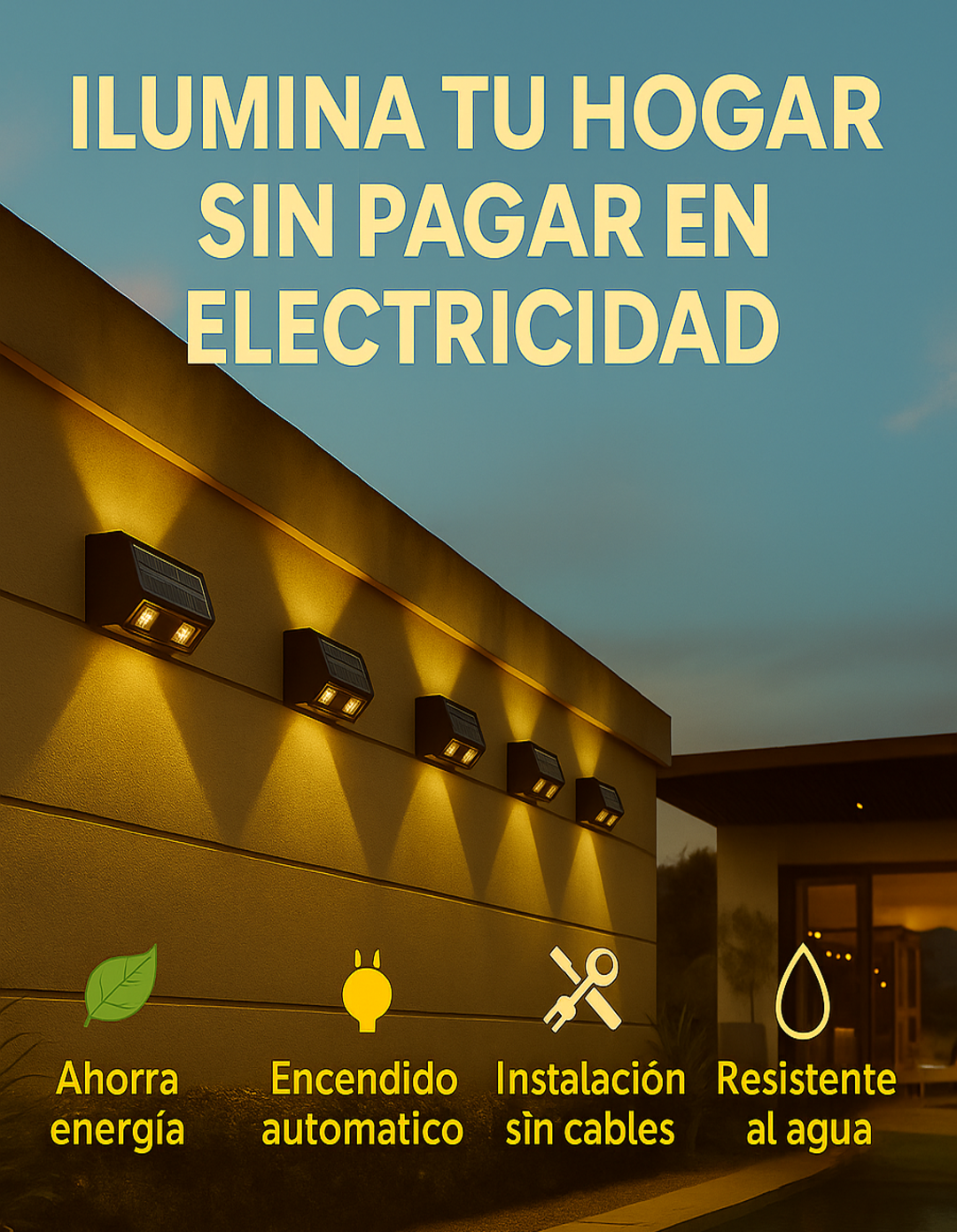 LAMPARA LED SOLAR - ENVIO GRATIS