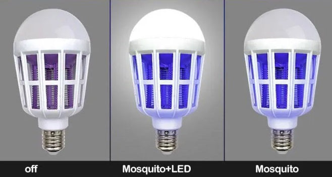 BOMBILLO LED UV ANTI-MOSQUITOS ® - ENVIO GRATIS