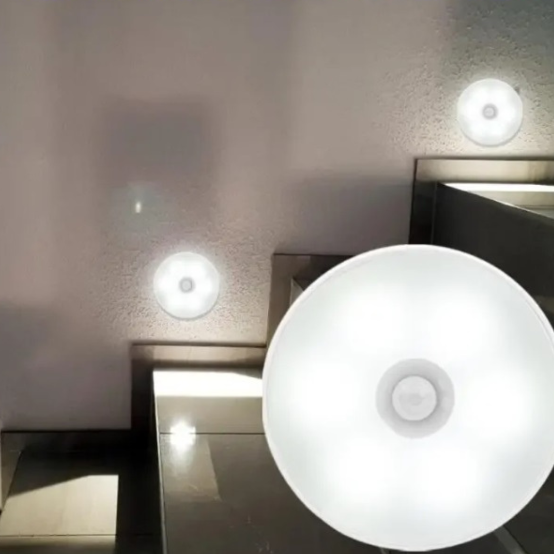 LuzSensorPro® SET X 3 DE LUZ LED CON SENSOR DE MOVIMIENTO Y RECARGABLE - ENVIO GRATIS
