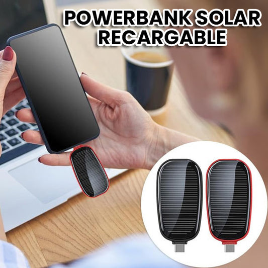 Powerbank Solar Portátil - ENVÍO GRATIS