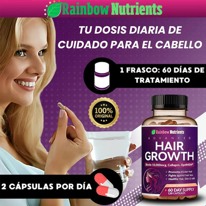 Rainbow Nutrients™ Hair Growth - ENVÍO GRATIS