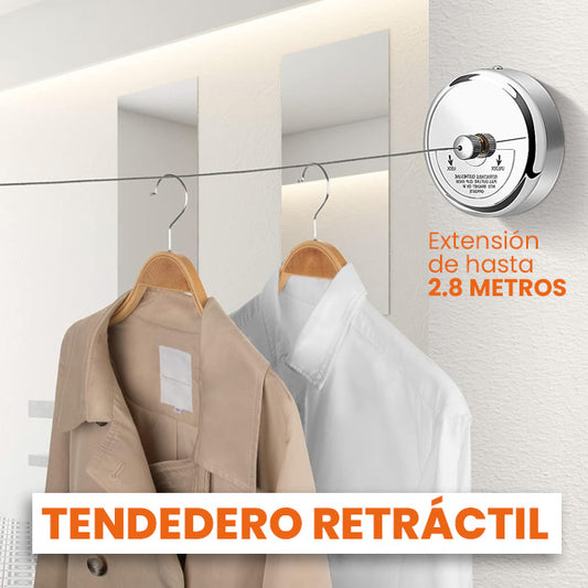 Tendedero retráctil - ENVÍO GRATIS