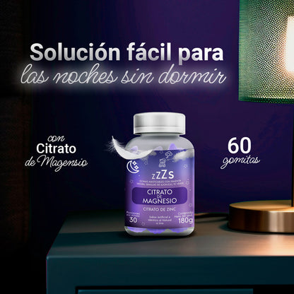 Gomitas de citrato de magnesio - ENVÍO GRATIS