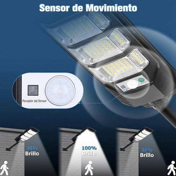 Lámpara LED solar 200w - ENVÍO GRATIS