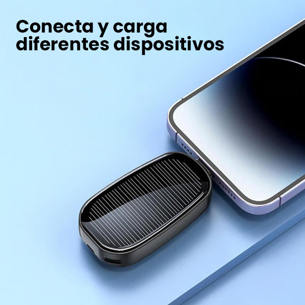 Powerbank Solar Portátil - ENVÍO GRATIS
