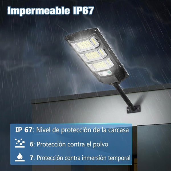 Lámpara LED solar 200w - ENVÍO GRATIS