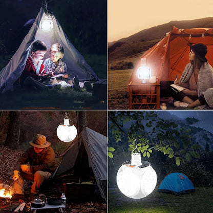 Foco expandible Recarga solar y USB - ENVÍO GRATIS