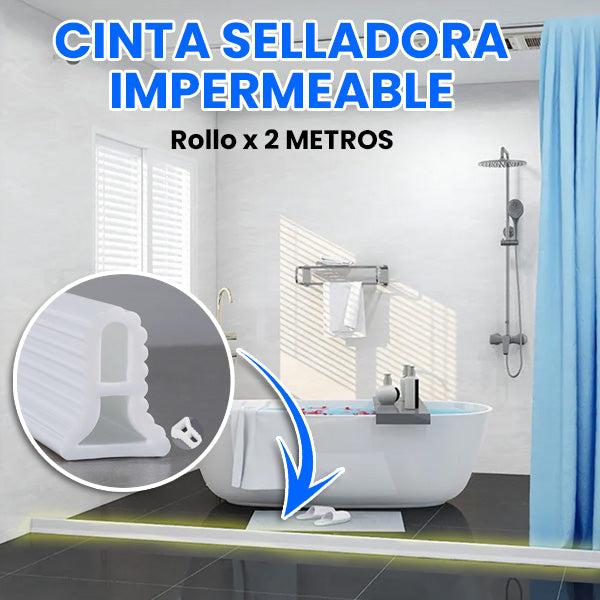 Cinta Selladora Impermeable x 2 metros - ENVÍO GRATIS