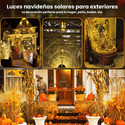 LAMPARA SOLAR NAVIDEÑA - ENVÍO GRATIS