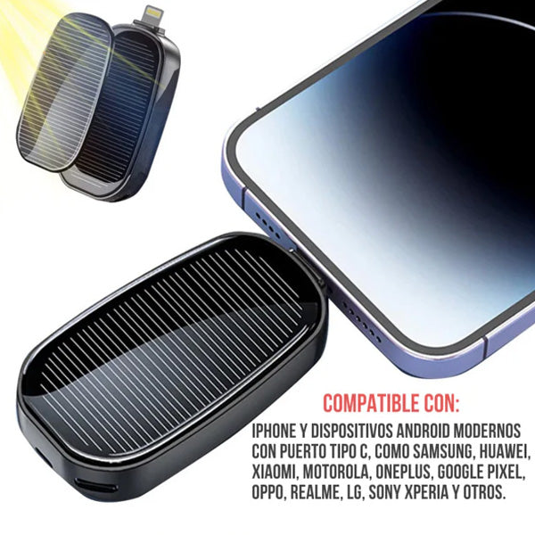 Powerbank Solar Portátil - ENVÍO GRATIS