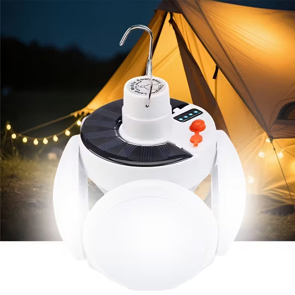 Foco expandible Recarga solar y USB - ENVÍO GRATIS