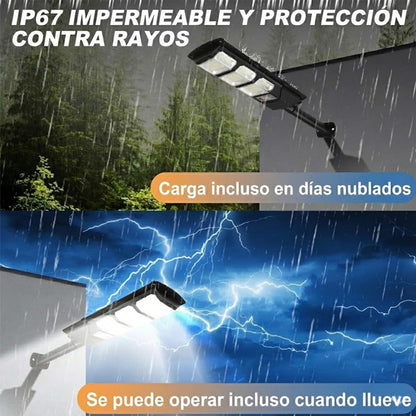 Lámpara LED solar 200w - ENVÍO GRATIS