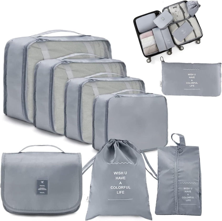 Organizador de equipaje x8