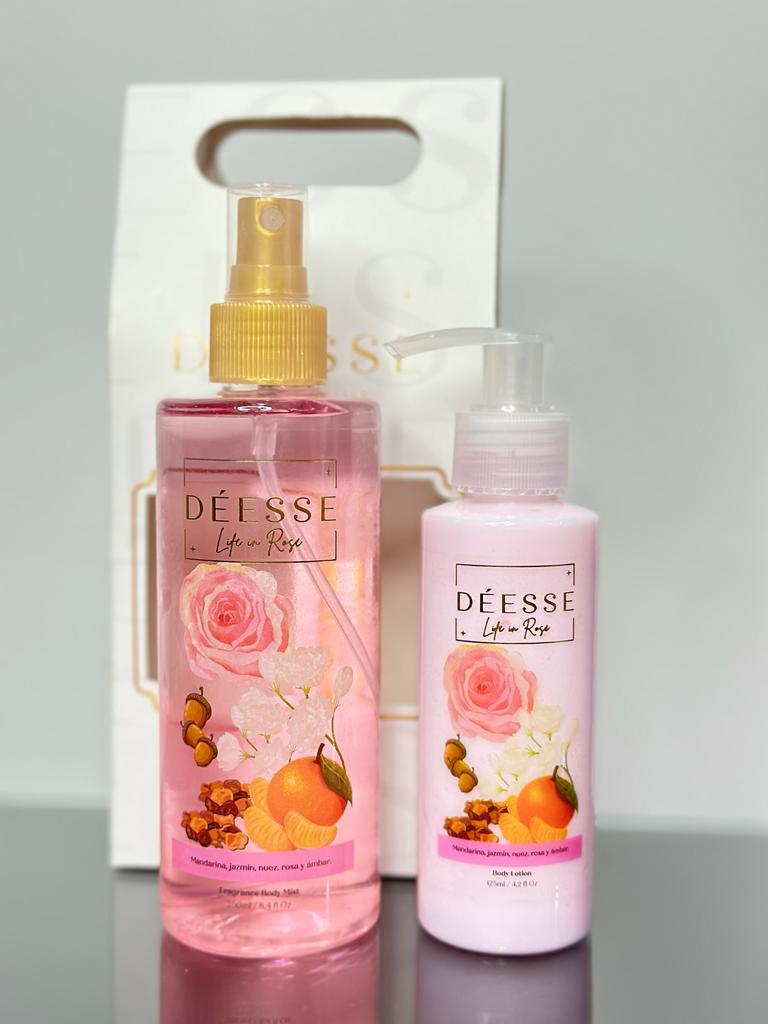 Life in Rose (Splash + Crema hidratante)