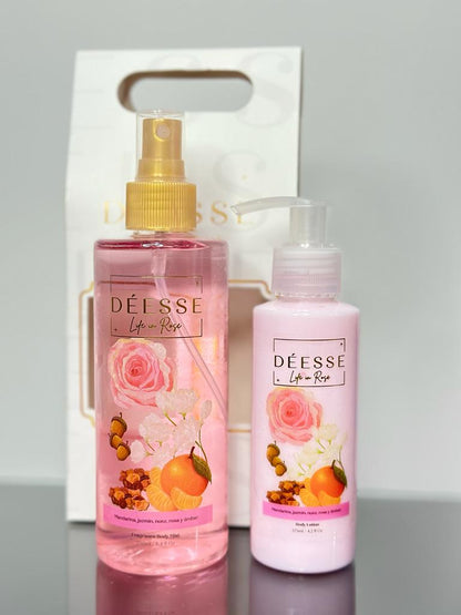 Life in Rose (Splash + Crema hidratante)