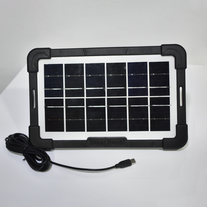 VENTILADOR RECARGABLE CON PANEL SOLAR🍃ENVIO GRATIS