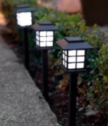 LAMPARA SOLAR ESTACA JARDIN X 6 UND - ENVIO GRATIS